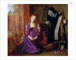 The Pained Heart, or 'Sigh No More, Ladies', 1868 by Arthur Hughes