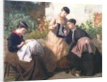 A Honiton Lace Manufactory, c.1869 by Frederick Richard Pickersgill