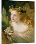 A portrait of a fairy, 1869 by Sophie Anderson