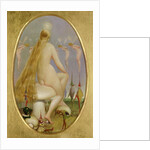 Fairy seated on a Mushroom, c.1860 by Thomas Heatherley