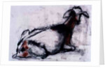 Seated Goat, 1998 by Mark Adlington