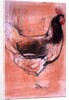 Standing Hen, 1998 by Mark Adlington