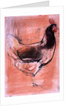 Standing Hen, 1998 by Mark Adlington