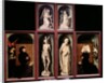 The Last Judgement when closed by Rogier van der Weyden