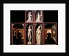 The Last Judgement when closed by Rogier van der Weyden