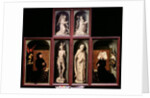 The Last Judgement when closed by Rogier van der Weyden