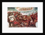 Battle scene by School Peruvian