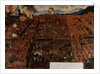 View of Cuzco at the time of the earthquake of 1650 by Peruvian School