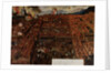 View of Cuzco at the time of the earthquake of 1650 by Peruvian School