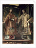 St. Lawrence and St. Stephen, 1580 by Alonso Sanchez Coello