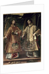 St. Lawrence and St. Stephen, 1580 by Alonso Sanchez Coello