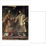 St. Lawrence and St. Stephen, 1580 by Alonso Sanchez Coello