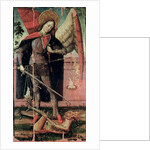 St. Michael Weighing Souls by Spanish School