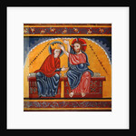 Coronation of the Virgin by Master of Lluca