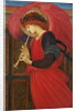 An Angel Playing a Flageolet by Edward Coley Burne-Jones