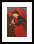 An Angel Playing a Flageolet by Edward Coley Burne-Jones