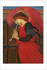 An Angel Playing a Flageolet by Edward Coley Burne-Jones