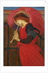 An Angel Playing a Flageolet by Edward Coley Burne-Jones