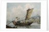 Chinese Sailor Smoking in his Junk, 1795 by William Alexander