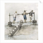 Chinese Labourers Working on a River by William Alexander