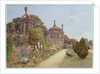 The Gardens at Montacute, Somerset, 1893 by Ernest Arthur Rowe