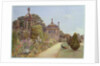 The Gardens at Montacute, Somerset, 1893 by Ernest Arthur Rowe