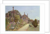 The Gardens at Montacute, Somerset, 1893 by Ernest Arthur Rowe