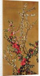 Japanese Cherry Tree and Hawthorn Branches by Jean Benner