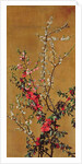 Japanese Cherry Tree and Hawthorn Branches by Jean Benner