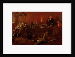 The Reverend Geoffrey Shovel, Chaplain of the Fleet, with his drinking companions by Thomas Davidson
