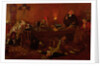 The Reverend Geoffrey Shovel, Chaplain of the Fleet, with his drinking companions by Thomas Davidson