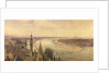 Architectural panorama of a proposed scheme for the South Bank of the Thames, c.1861 by Henry Newton