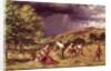 A Thunder Shower, 1859 by James Thomas Linnell