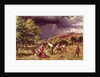 A Thunder Shower, 1859 by James Thomas Linnell