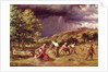 A Thunder Shower, 1859 by James Thomas Linnell