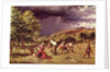 A Thunder Shower, 1859 by James Thomas Linnell
