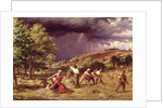 A Thunder Shower, 1859 by James Thomas Linnell