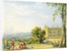 View of Chatsworth, Derbyshire, c.1820 by Frances Elizabeth Swinburne