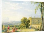 View of Chatsworth, Derbyshire, c.1820 by Frances Elizabeth Swinburne