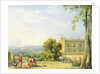 View of Chatsworth, Derbyshire, c.1820 by Frances Elizabeth Swinburne