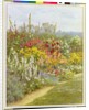 A Herbaceous Border by Helen Allingham