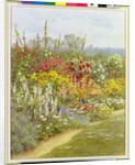 A Herbaceous Border by Helen Allingham