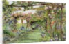 The Rose Pergola, Blackhurst House, Tunbridge Wells, Kent by Ernest Arthur Rowe