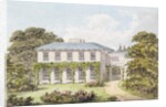 Design for the South Front of a House on Clapham Common for William Holme by Humphry Repton