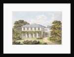 Design for the South Front of a House on Clapham Common for William Holme by Humphry Repton