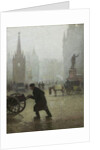 Albert Square, Manchester, 1910 by Adolphe Valette