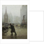 Albert Square, Manchester, 1910 by Adolphe Valette