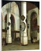 Interior of the Oude Kerk at Delft, 1660-75 by Hendrik Cornelisz. van Vliet