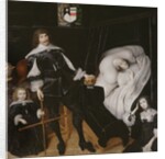 Sir Thomas Aston at the Deathbed of his Wife, 1635 by John Souch
