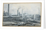 View from London Road Station, Hoyle's Print Works by Henry Edward Tidmarsh